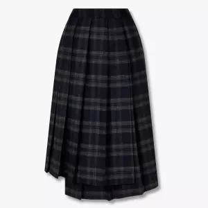 스튜디오톰보이 체크패턴 플리츠 랩 스커트 9105432208 338851