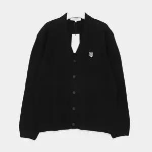 메종키츠네 헤드폭스 패치로고 컴포트 울 V넥 남성 가디건 PM00502KT1006 P199