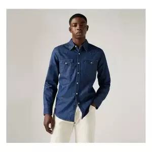 리바이스남성 바스토우 웨스턴 데님 셔츠_857440