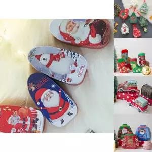(타원형 24P) 크리스마스 틴박스/박스/포장/선물/과자/주일/학교/성탄/트리/장식/선물용/상자/예쁜/여자