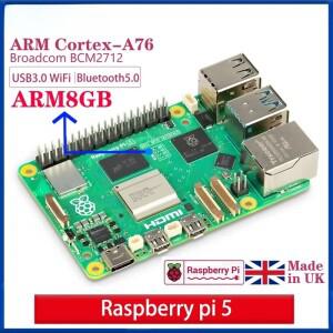 Placa 라즈베리 파이 5 8GB e 세트 Pi5 bcm2712  카드