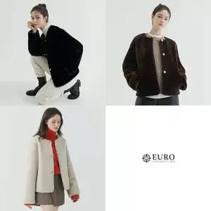 [하프클럽/유로컬렉션]25FW 호주산 양모100% 후드 하프코트