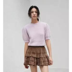 [갤러리아] LAP 메탈사 퍼프 반팔 니트 AR4KHA74