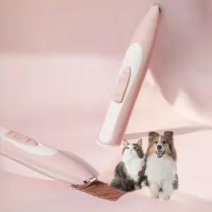 애견이발기 펫 부분털 미니클리퍼고양이 강아지 미용 바리깡 청소기 용기 바리