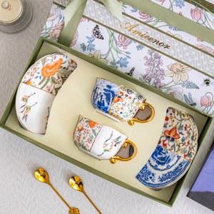 명품커피잔 다도세트 커피머그잔 명품커피잔세트 북유럽 그릇 홍차잔 머그 노리다케 빈티지