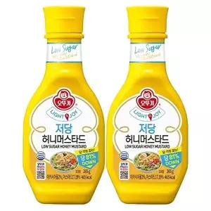 [오뚜기]LIGHT JOY 저당 허니머스타드 265g 2개