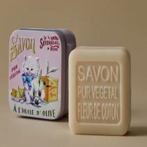 라사본느리드니옹 프랑스 자연유래 클렌징 바 비누 코튼플라워 100g