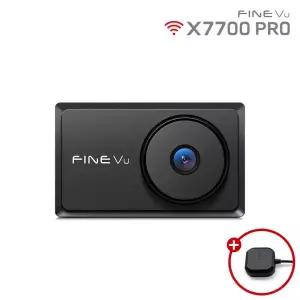 [정식출시/메모리업] 파인뷰 X7700 PRO GPS 와이파이+블루투스 동글 차량용블랙박스 실내블랙박스 페달블랙