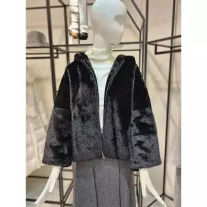 [SI](의정부점)페이크 퍼 루즈핏 점퍼 (SOLM 8199)