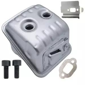 Husqvarna 435 440 445 450 및 Jonsered CS2240 CS2245 CS2250S 전기톱용 배기 머플러 켓 키트는 544147701