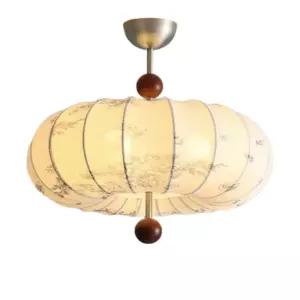 프렌치 침실등 패브릭 호박 천장등 빈티지 거실등 조명