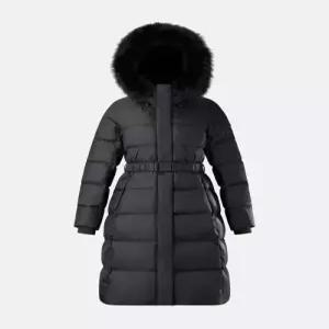 [매장정품] kolonsport 여성 스노우문 폭스퍼 롱 다운 TVJDW25562CGY