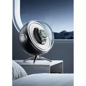 오토매틱 회전 시계 손목 거치대 와인딩 워치박스 충전 및 전원 연결 두 가지 사용 A