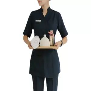 피부관리사 유니폼 빅사이즈 마사지샵 스파 상하의세트