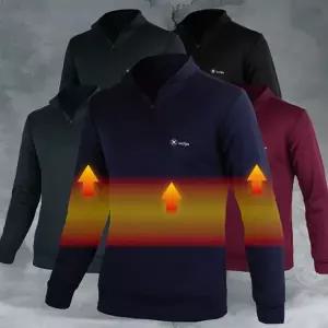 남성 기능성 티셔츠 데일리 하프넥 시보리 남성 기모 집업 겨울 이너웨어 아웃도어 스포츠 신축성 편안한