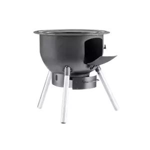 신형 대형 화목난로 가정용 야외 캠핑용 철제 장작 벽난로 주물 사각 차박난방 펠렛 실내