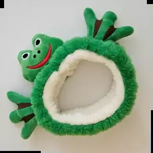 개구리세안밴드 개구리 프로그 머리띠 잠옷 세안밴드 세수머리띠