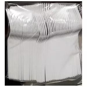 (흰색-100개) 포크 일회용 /야외행사포크/배달용포크/포장용포크/소형포크/소풍용포크/테이크아웃포크