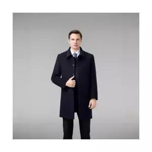 GLINE 남성 코트 하프 심플 가을 겨울 프리미엄 캐시미어 양면 모직 캐주얼 JEN4