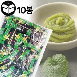 제이케이푸드 코우 일회용 생와사비 3gX200개 (10봉) 상온 고추냉이 개별포장 대용량 업소용