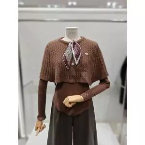 [NS홈쇼핑][이프네]케이프 덧장 긴팔 니트(DP8WKT25)[35616530]