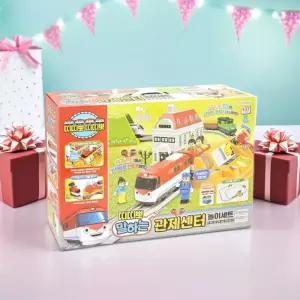 띠띠뽀 말하는 관제센터 놀이세트 기차 레일 장난감 캐릭터 기차놀이 트렉 트레인 정거장