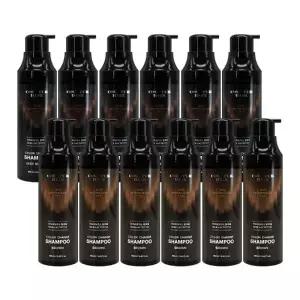 꾸띄르헤어 스킨락토7714 컬러체인지 염색샴푸 190mlX6개/ 갈색 진갈색
