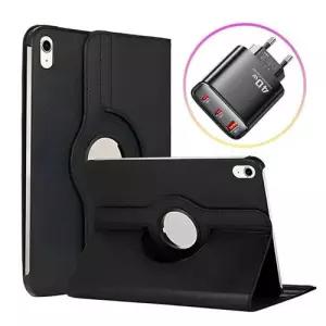 아이패드 프로13 M5 크로스 레더 케이스+Toocki 40W 고속충전기 WFL8Q0W