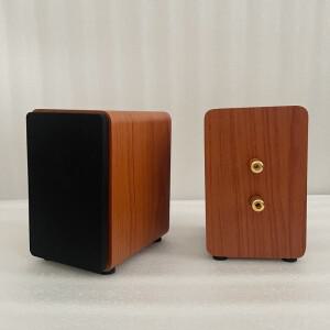 DIY 홈 오디오 소형 HIFI 목제 패시브 스피커 섀시 하우스 책장 박스 쉘 앰프 케이스 2.5 인치