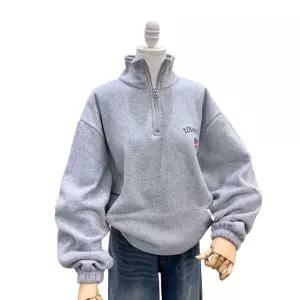 [하프클럽/에잇컨셉]로카 후리스 반집업 맨투맨 C25L7FTS047