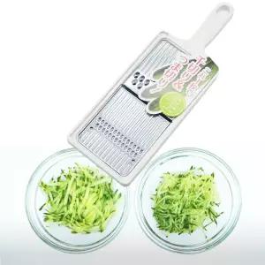 양면 손잡이 스텐 채칼 2mm 5mm 굵은채 가는채 만능채칼 무채칼 당근채칼