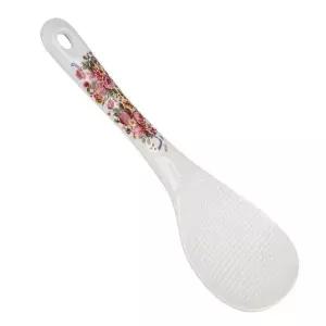 걸이형 도자제 밥주걱 약21x7cm 꽃무늬 밥주걱 도자기주걱 가정용 변형없는