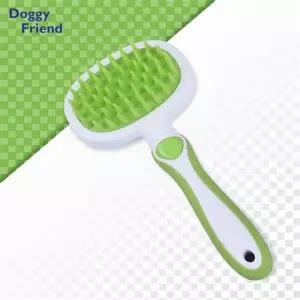 펫그로 러버마사지 냥이브러시 그린