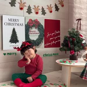 파티아일랜드 루돌프 크리스마스 포스터 3종 파티 세트 A3 성탄절 감성 인테리어 데코