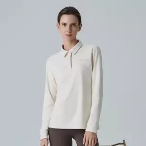 [머렐] 여성 스트레치 기모 긴팔 플리스 카라티셔츠 (D4LS301WIVO-K)