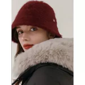 [막스까르띠지오]래빗 퍼 큐빅딸랑 버킷햇_P413152272