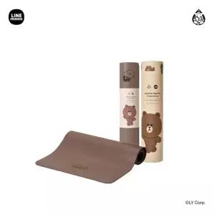 [가네샤요가프랍스] 가네샤요가매트 라인프렌즈 에디션 브라운 5mm
