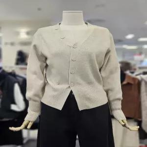 오조크 세이브존01 언발 브이 긴팔스웨터 FOTWCWV532P