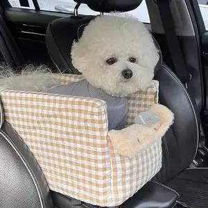 강아지 반려 동물 차량 용 쿠션 카 시트 펫 뒷좌석 펫카시트펫시트