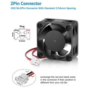 40mm DC 24V 12V 4020 미니 컴퓨터 케이스 브러시리스 쿨링 팬 4cm 40x40x20mm 축류 쿨러 (3D 프린터 부품