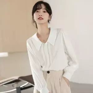 [하프클럽/]걸스 하늘하늘 패브릭 어깨 프릴 실루엣 빅카라 스탠다드드레스