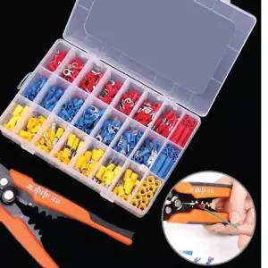 다기능 스트리퍼 압착기 + 퀵터미널 단자 450pcs SET