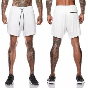 고품질 마라톤 러닝 반바지 복장 남자 스포츠 타이즈 기능성 (WFFWOS7)