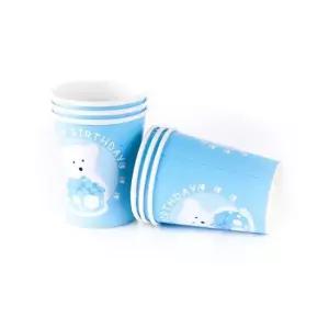 테이블용품 곰돌이종이컵 테이블 종이접시 파티