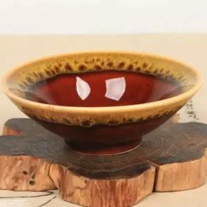 컬러풀 ED85XE29 이중시유 와이드 찻잔 홍차잔 다기잔 60ml 011