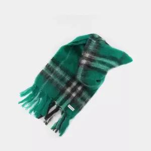 버버리 체크 모헤어 울 여성 스카프 8112968