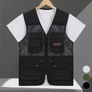 [하프클럽/]야외활동메쉬소재 캐주얼 베스트