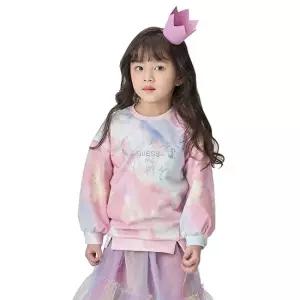 [게스키즈] 물나염 롱 맨투맨 스셔츠 (택가73,000원)