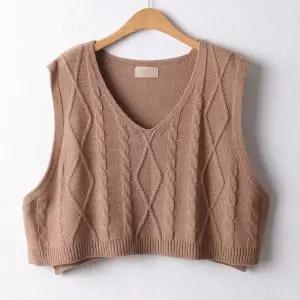 [하프클럽/] 슈가크롭니트베스트 RMD220M511 빅사이즈