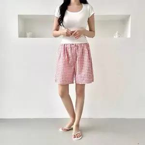 [하프클럽/]5부바지 짧은바지 면 면바지 핫팬츠 여름핫팬츠 여름